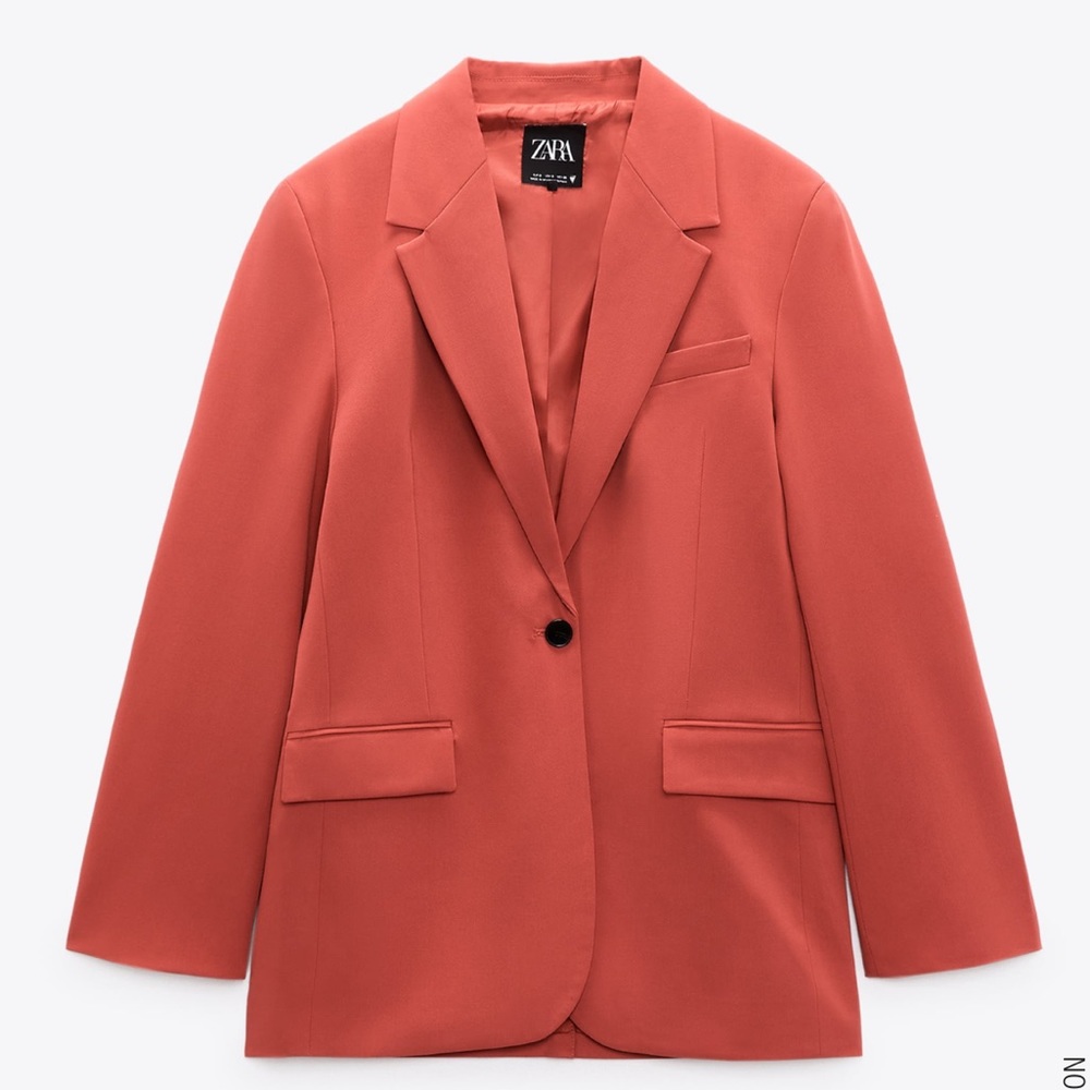 Strawberry Oversized Blazer